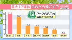 GW、4割が引きこもり　海外旅行はたった1%