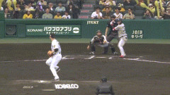 【阪神対巨人7回戦】巨人、７回表２アウト一三塁から小濱佑斗のタイムリーで１点差に詰め寄る！！！！！！！！！！！