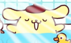 【画像】ポムポムプリンさん、入浴中にとんでもないことになるｗｗｗｗｗｗ