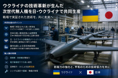 【速報】ウクライナ「日本さん、ドローンの共同生産しようよ！」