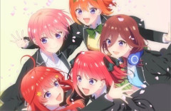 【五等分の花嫁】新作OVAと小説「春夏秋冬」のアニメ化が決定！！