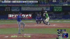 【ヤクルト対DeNA7回戦】ヤクルト、８回裏２アウト二塁から並木のタイムリーで同点に追いつく！！！！！！！！