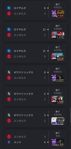 【悲報】エンゼルス、7連敗