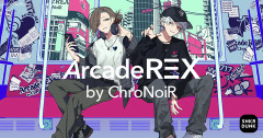スニダン、にじさんじ所属「ChroNoiR」とのコラボアパレルブランド『Arcade REX by ChroNoiR』第2弾を発売「葛葉＆叶」