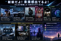 みんなが「斬新だよ！　未来感出てるよ！」って感動したもの