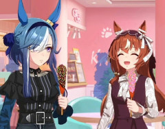 【ウマ娘】夢にて色々なお菓子でアルヴを堕とそうとするチョコの悪魔