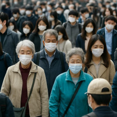 コロナ激減「多数が免疫獲得」 連休、高齢者ら人混み注意 5類移行3年・JIHS   #新型コロナ