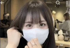 【画像】マスク美女さん、素顔がとんでもなかった→マスクを取ったら・・・