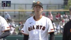 山﨑伊織(巨)、2軍戦で復帰するも違和感を訴え2球で降板