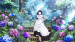 『メイドさんは食べるだけ』5話感想 梅雨はあじさいソフトでリフレッシュ