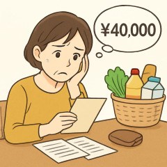 家計が苦しく「給付付き税額控除」「食料品の消費税率ゼロ」を心待ちにしている私。結局1人あたり「4万円」もらえるの？
