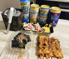 【悲報】ワイ出張民、GWのビジホでちょい飲み開始