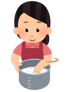 【不味い】7万もする炊飯器買ってやったのに、軽量が雑、水の量を計るのも雑、手が荒れるからと研がない。数百円高いからと無洗米を買わない。