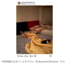 【画像】中尾明慶さん、妻の仲里依紗から寝室を別にしたいと言われてしまう