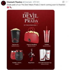 【映画】「プラダを着た悪魔2」のグッズが物議　日本と海外の“センス格差”に落胆「まじダサすぎてがっかり」「ショック」