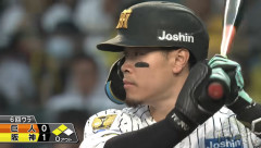 佐藤輝明.407 8HR 28打点 OPS 1.266