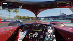 【F1】ドライバーの頭部を守る装置「ハロ」について、優しく教えてくれるホロライブの千速