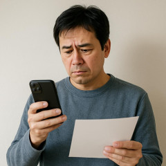 42歳男性「電話番号がないと電気もガスも契約できない」スマホなし生活4年 最も多い通信困難者は40～50代独身男性   #📱