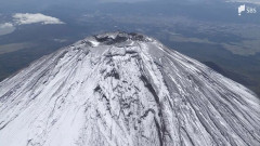 「救急車を呼んでほしい」”冬季閉鎖中”富士山九合目付近で滑落事故 中国籍の23歳男性が軽傷＝静岡県警