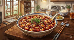 【画像】麻婆豆腐作ったお→不味そう→