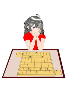 【悲報】美少女JKさん、ハレンチな格好で将棋を打ってしまう
