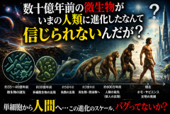 【謎】数十億年前の微生物が人間になるって…進化論ガチで信じてる奴いるの？ｗｗｗ