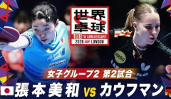 【卓球】日本女子、55年ぶり金メダルへ開幕2連勝　張本美和＆早田ひなの“Wエース”で快勝