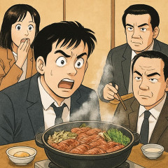 『美味しんぼ』衝撃のお蔵入り回「牛なべの味」 今だと一発アウト…物議をかもした理由とは？   #漫画 |  黒人を揶揄する〇〇ちゃんてなんだ