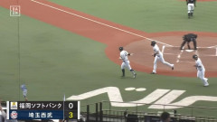 【西武対ソフトバンク8回戦】西武・古賀悠斗、ソフトバンク・松本晴から今季第１号先制３ランホームラン！！！！！！！！！！！！！！！！！！！