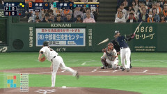 巨人・赤星、2球連続でバットをへし折る