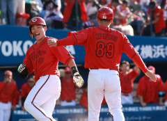 カープvsDeNA延長12回の死闘は引き分け！持丸プロ1号！平川2長打2打点！矢野適時打＆三盗！坂倉猛打賞！床田5失点(自責2)も森浦遠藤ら0封リレー！【広島5-5DeNA/試合結果】