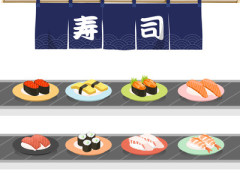 【回転すし店で2皿を食い逃げか…】精算せず店外へ…店員が取り押さえ「食い逃げ犯を確保」と110番・所持金638円未満の57歳男「払う気はありました」
