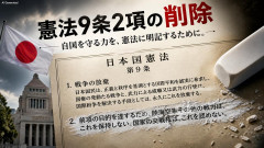 【速報】石破前総理、憲法9条2項の削除主張　「軍隊じゃないはまやかし。削除しないと安全保障の議論は絶対まともにならない」