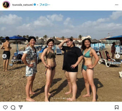 【画像】角田夏実の腹筋バキバキのビキニ姿ｗｗｗｗｗｗｗｗｗ