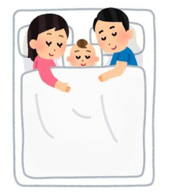 【心も暖まる】仕事から帰宅する頃には嫁も息子もご就寝。息子の寝相が悪いのか、自分の布団から俺の布団に潜り込んで寝てる事が多く、今日もぬくぬくだわ俺の布団。