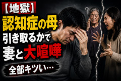 【地獄】認知症の母を引き取るかで妻と大喧嘩→出てきた選択肢が全部きつすぎる…