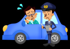交通違反取締中の男性警察官が停止に応じなかった車に引きずられ重傷 64歳の男を逮捕