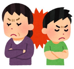 【家庭内暴力】些細なことでケンカして息子が殴ってきた。それを帰宅した旦那に愚痴ったら、旦那が怒って、寝てる息子を起こして「出ていけ！」「嫌だ！」と玄関で喧嘩。