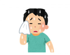 【画像アリ】最近、冗談抜きで俺の「汗が青い」んだよ・・・