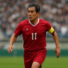 カズ、最年長出場記録更新、59歳2カ月10日に 前半22分までプレー   #サッカー
