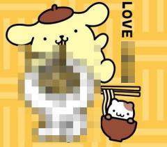 【画像※】ポムポムプリン公式、ちょっとだけグ口い