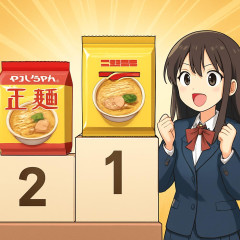 「コスパ最強だと思う袋麺ブランド」ランキング！ 2位は「マルちゃん正麺」、1位は？
