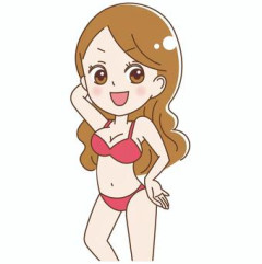 【画像】工藤さんの爆胸水着ショットをご覧ください！