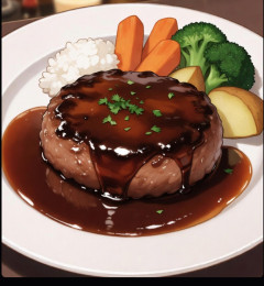 【画像】食中毒ハンバーグ屋のハンバーグがこちらｗｗｗｗｗｗｗｗｗ