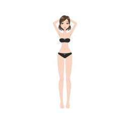 【画像】池田エライザの極上黒ビキニｗｗｗｗ