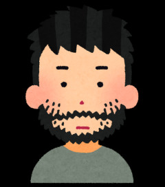 分かった！生理を理解するから男の無精髭も理解してくれ。毎日剃るだけでもコストがあるのよ。