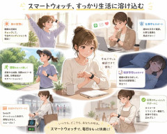 スマートウォッチ、すっかり生活に溶け込む