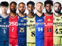 【悲報】Bリーグさん、個人タイトル7部門すべて外国籍選手が受賞してしまう・・・・・・・・・
