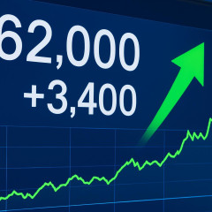 東証急伸、一時3400円超高 初の6万2千円台、米株高追い風   #株 |  しっかしここまで来るとは思わんよな誰も