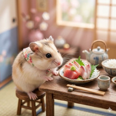 ワイ「くぅ〜wワサビは刺身に乗っけて食うのが『粋』だねぃ！w」